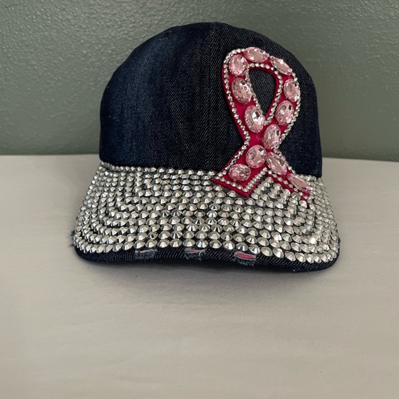Breast Cancer Awareness Cap and Pin - Picture 2 of 8